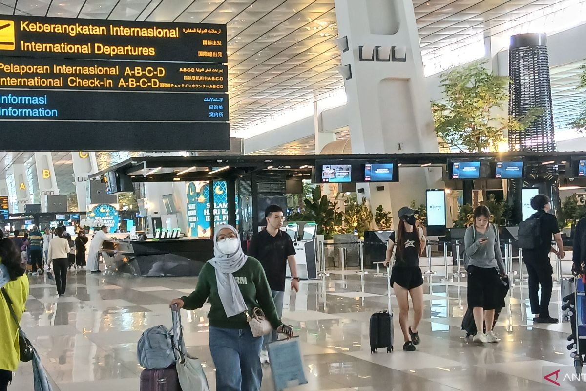 Historic Moment: H+1 Idul Adha, pergerakan penumpang di Bandara Soetta menurun