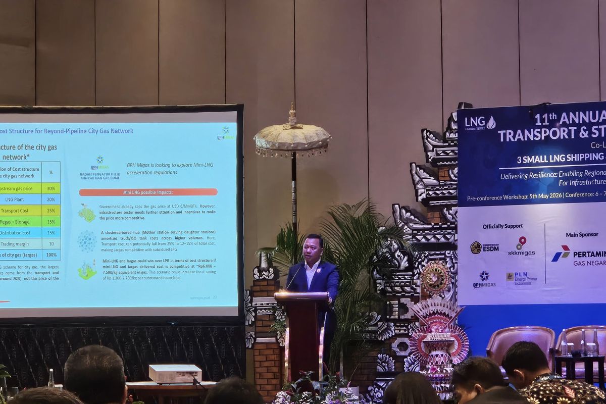 BPH Migas dorong CNG jadi alternatif energi rumah tangga