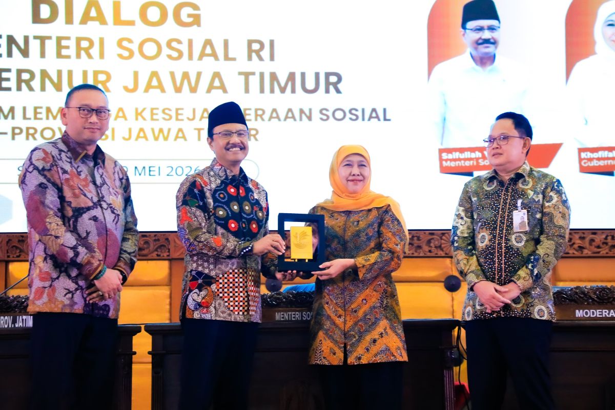 Pemprov Jatim dukung Kemensos perkuat standardisasi LKS