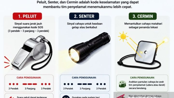 Meeting Results: SAR ingatkan pentingnya peluit, senter, cermin saat di laut dan hutan