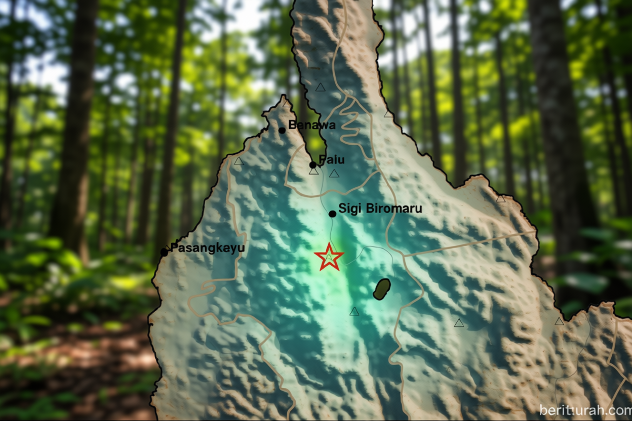 BMKG catat gempa dangkal M 4,8 guncang Kabupaten Sigi Sulteng