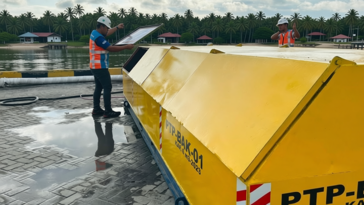 Latest Program: PTP Nonpetikemas Cabang Bengkulu Perdana Operasikan Layanan Drop Tank untuk Curah Cair di Pelabuhan Pulau Baai Bengkulu