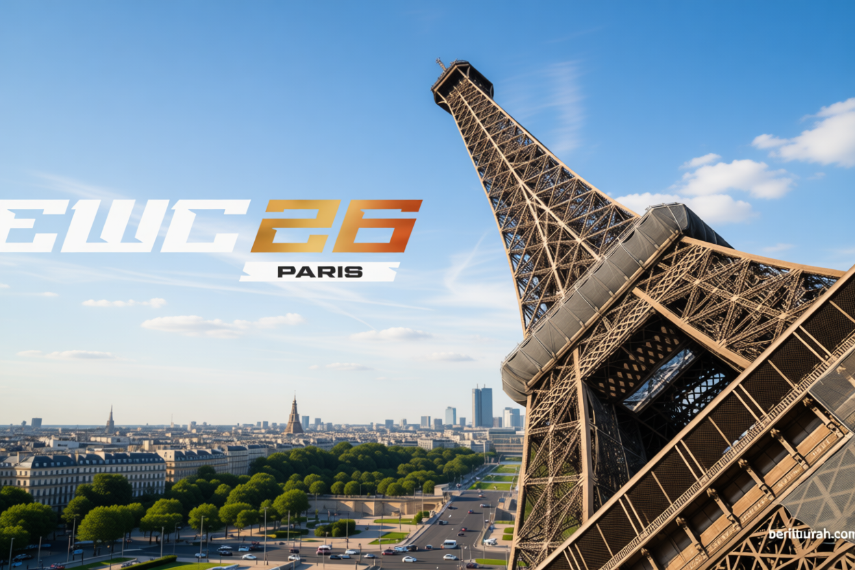 Esports World Cup 2026 digelar di Paris pada Juli