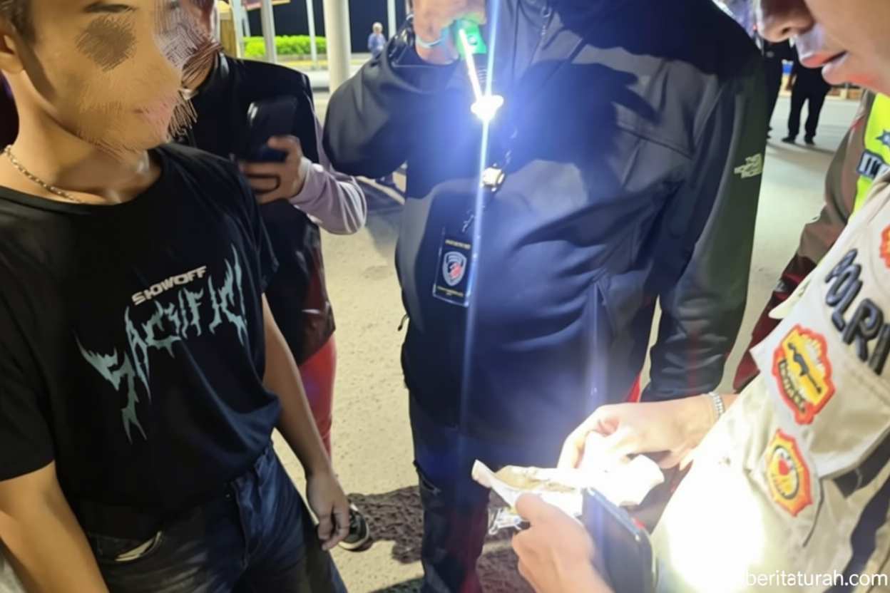 Antisipasi tindak kriminalitas – Polres Jakpus gelar razia