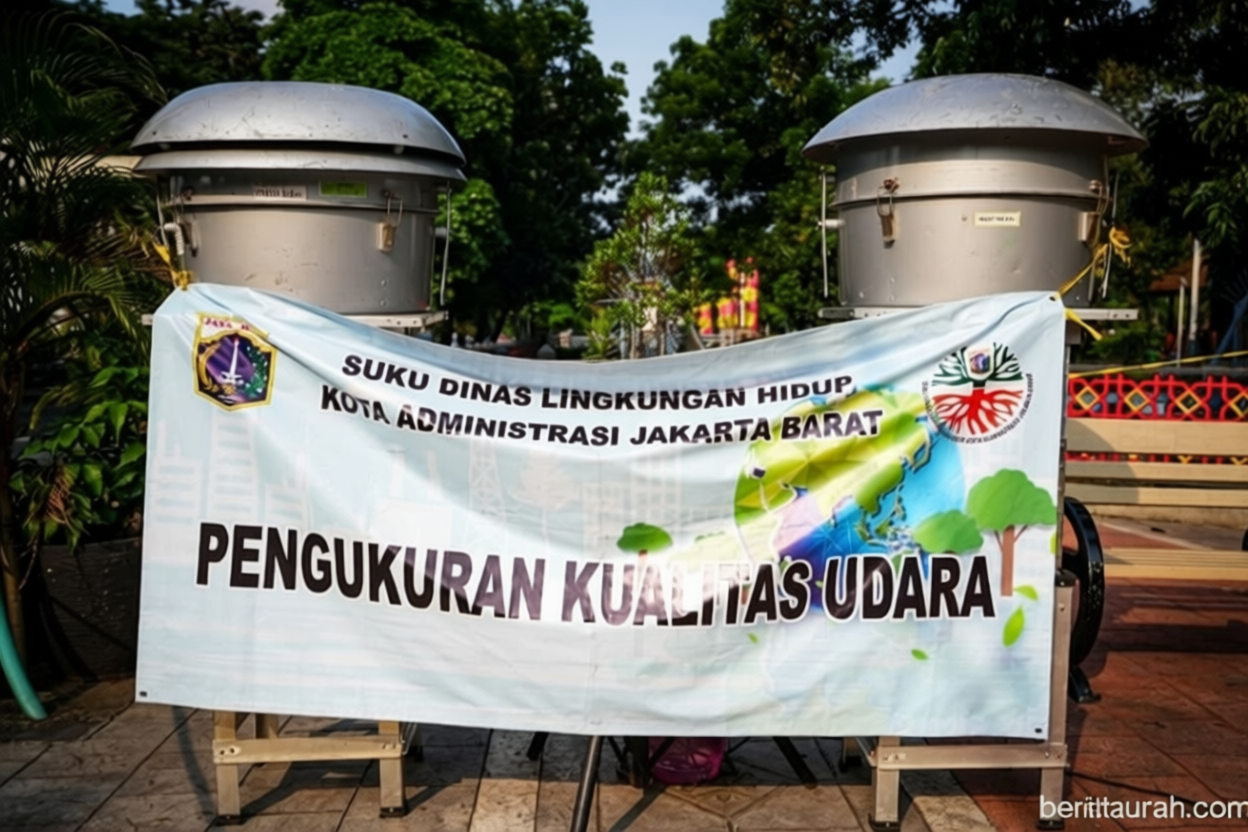 Pantau kualitas udara, Jakbar pasang alat khusus di dua lokasi