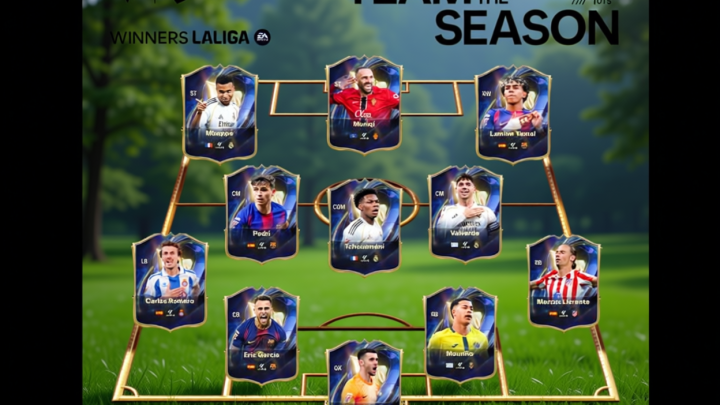 Pemain Barcelona dominasi tim terbaik Liga Spanyol 2025/2026