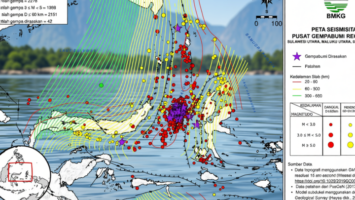 Facing Challenges: Gempa magnitudo 5,9 di Manado dipicu aktivitas Lempeng Laut Maluku