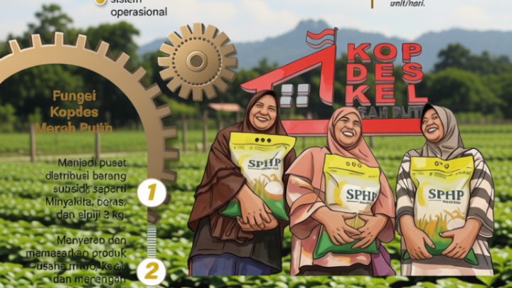 Latest Program: 1.061 Kopdes Merah Putih beroperasi
