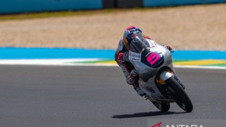 Veda Ega finis di urutan delapan Moto3 GP Italia
