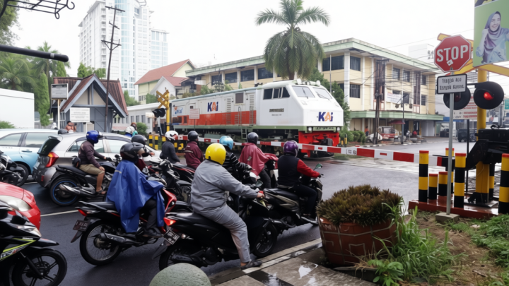 Beberapa Detik di Perlintasan Dapat Menentukan Banyak Nyawa