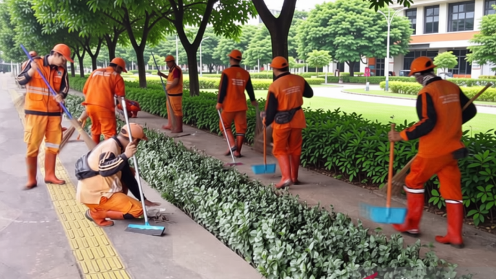 Latest Program: Ratusan petugas gabungan bersihkan kolong flyover Pasar Rebo