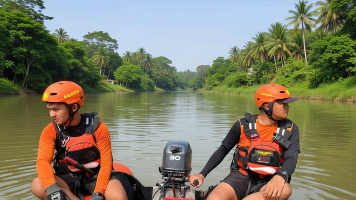 Basarnas: Tim SAR sisir Kali Bekasi cari pemancing yang terseret arus