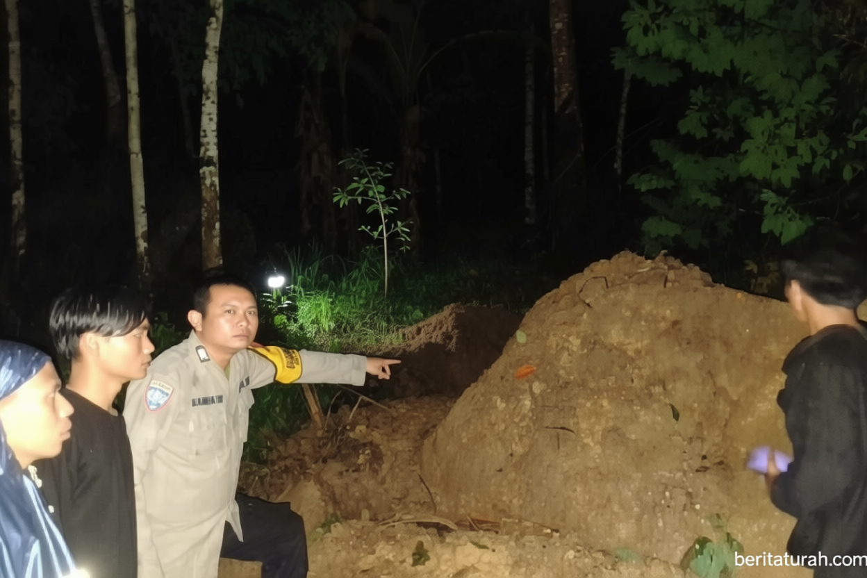 Dua warga Kabupaten Tapanuli Selatan dilaporkan tertimbun longsor