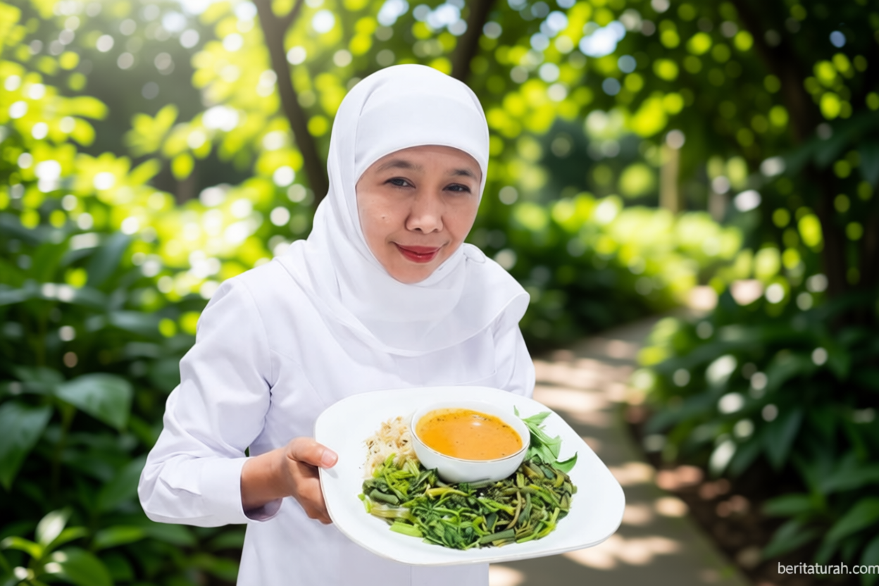 Khofifah bangga Pecel Jatim tembus tujuh besar salad terbaik dunia