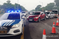 Contraflow kembali diberlakukan di Km 23 Tol Jakarta-Cikampek