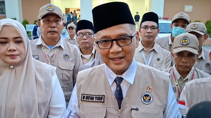 Menhaj Irfan Yusuf cek layanan ketat PPIH di Embarkasi Lombok