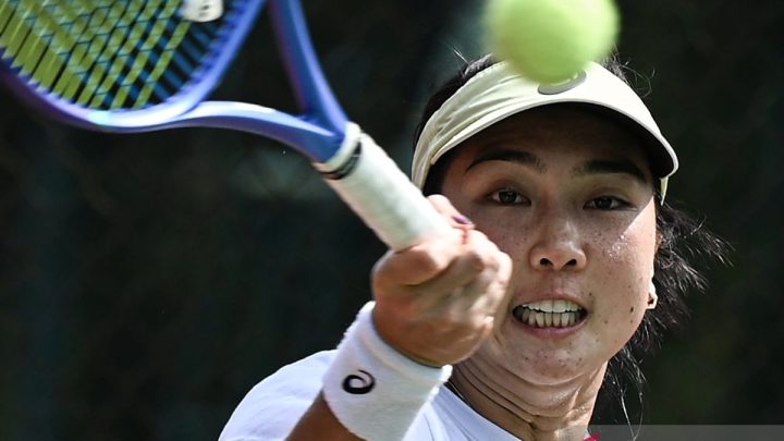 Aldila Sutjiadi melenggang mulus ke perempat final Maroko Open 2026