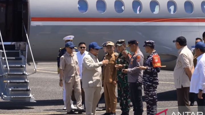Key Discussion: Presiden tiba di Pulau Miangas di Sulut usai hadiri KTT ASEAN