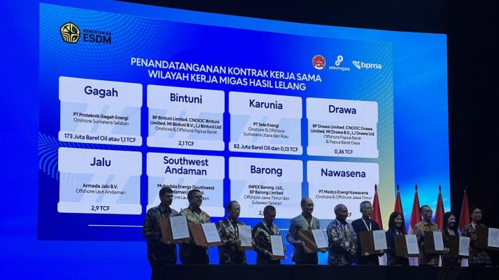Important Visit: Bp tandatangani tiga kontrak bagi hasil di Indonesia