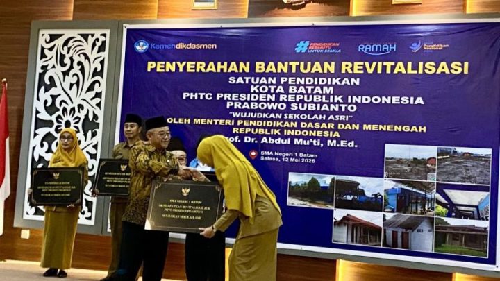Special Plan: Mendikdasmen: 107 sekolah di Kepri terima bantuan revitalisasi di 2026