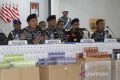 Kodaeral VI-Bea Cukai sita 3,9 juta batang rokok ilegal tanpa cukai