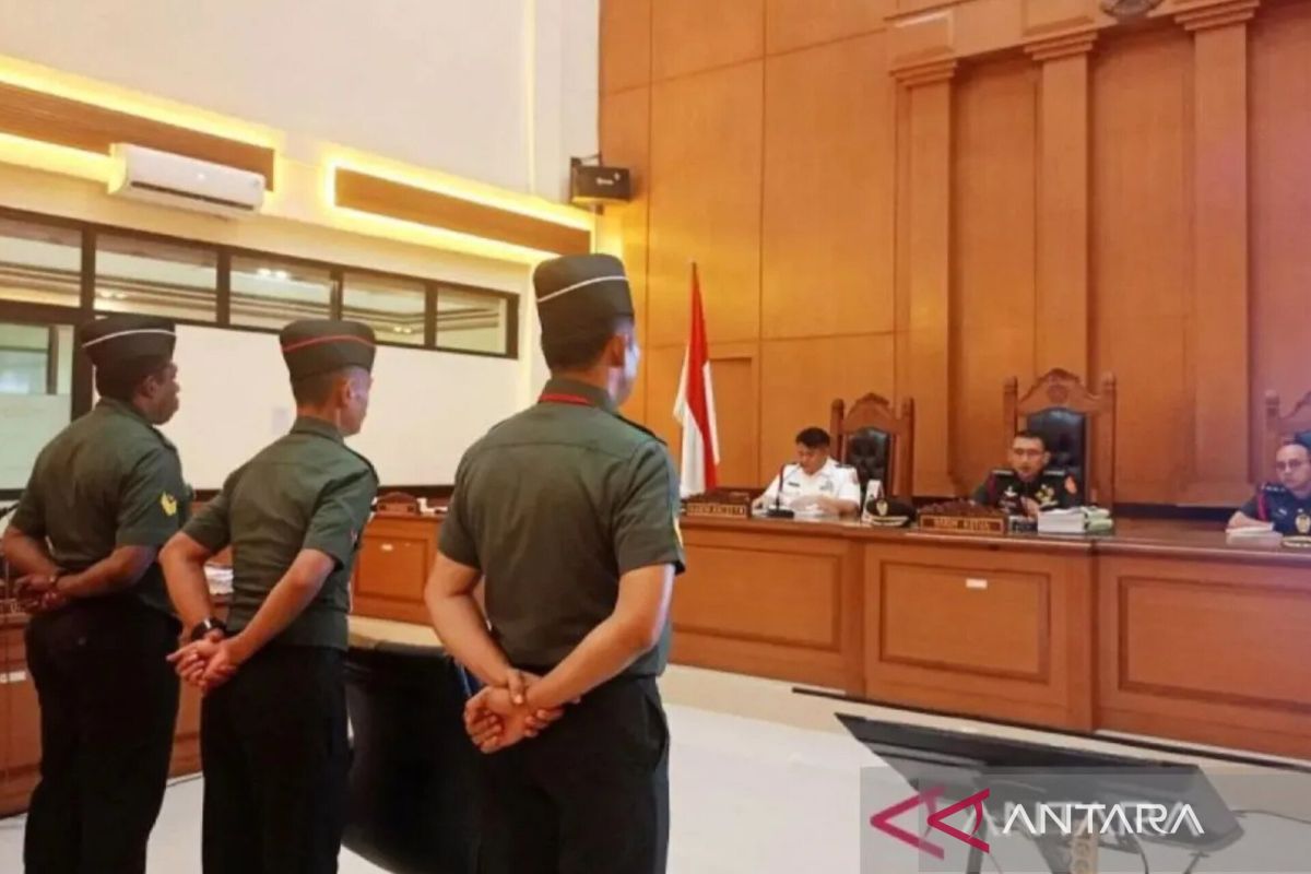 Pengadilan Militer jadwalkan vonis terdakwa kasus kacab bank 3 Juni