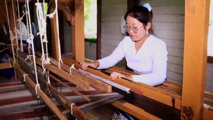 Myanmar lestarikan tradisi tenun melalui sekolah pelatihan