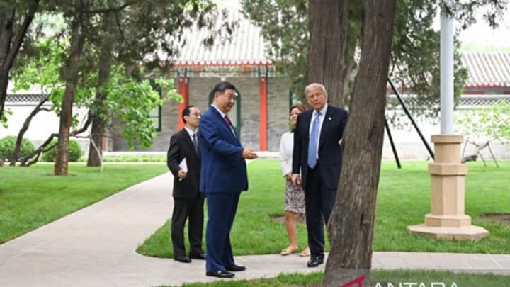 Visit Agenda: Xi Jinping undang Donald Trump ke tur privat di Zhongnanhai