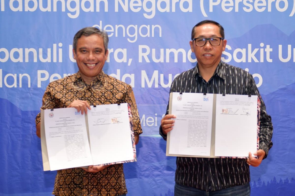 Teken kerja sama, BTN perkuat layanan publik Pemkab Tapanuli Utara