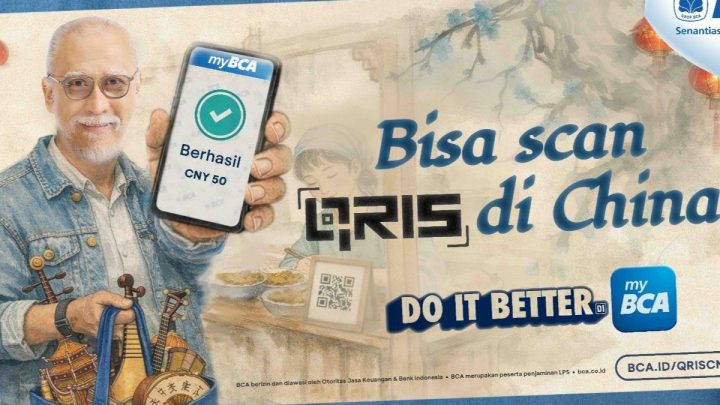 New Policy: BCA hadirkan fitur QRIS Cross Border Indonesia-China di aplikasi myBCA