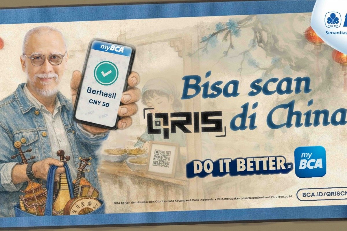 BCA hadirkan fitur QRIS Cross Border Indonesia-China di aplikasi myBCA