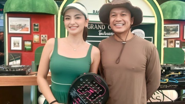 Important Visit: Titis Sapoetra dan Valerie Tifanka suka coba tempat padel baru