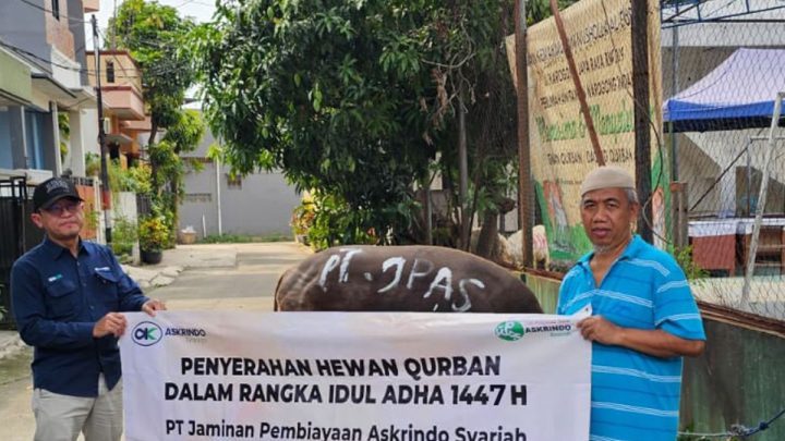 Askrindo Syariah salurkan 39 hewan kurban pada Idul Adha 1447 H