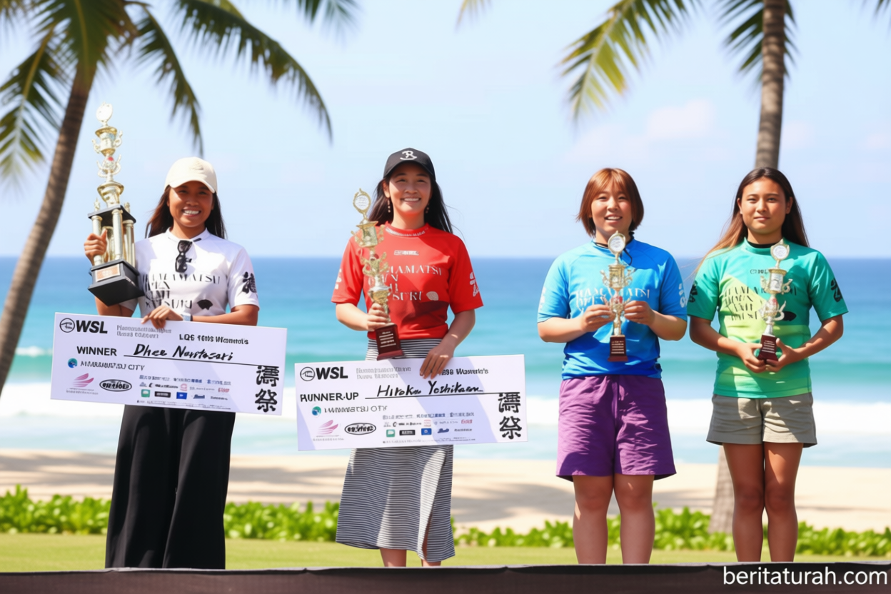 Peselancar putri Indonesia torehkan sejarah di Jepang