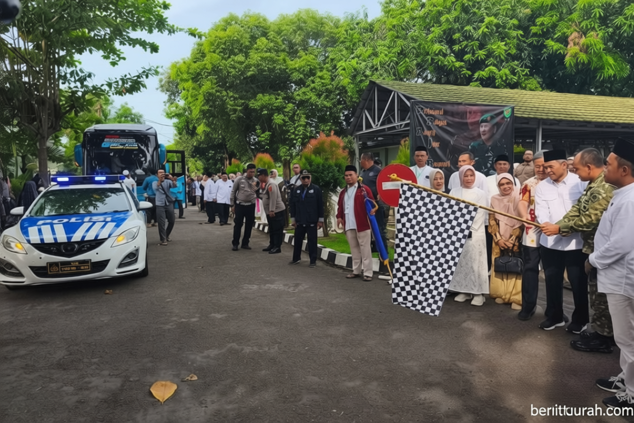 Kemenhaj lepas keberangkatan rombongan calon haji asal Kota Cirebon