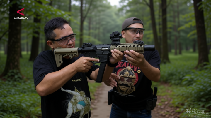 Sensasi simulasi tempur ala komunitas airsoft Purwokerto