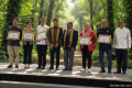 Historic Moment: Ketum PP FPTI dan dua atlet panjat tebing dapat penghargaan dari KONI