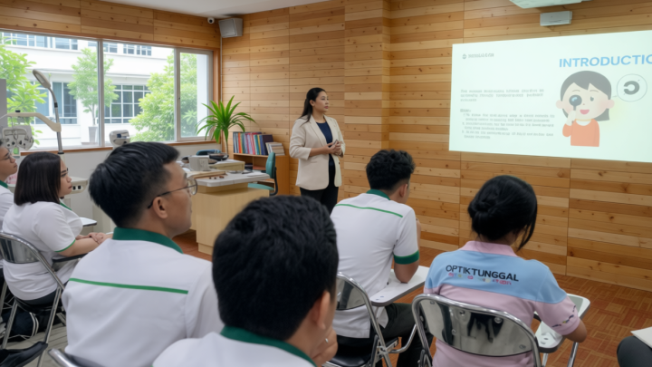 Latest Program: Optik Tunggal Tingkatkan Kompetensi Optometris Lewat Pelatihan Pediatric Vision Care