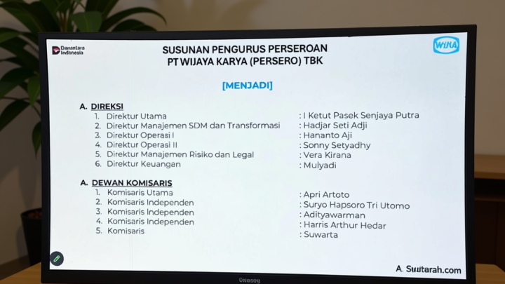 Key Discussion: Wijaya Karya (WIKA) rombak jajaran komisaris dan direksi