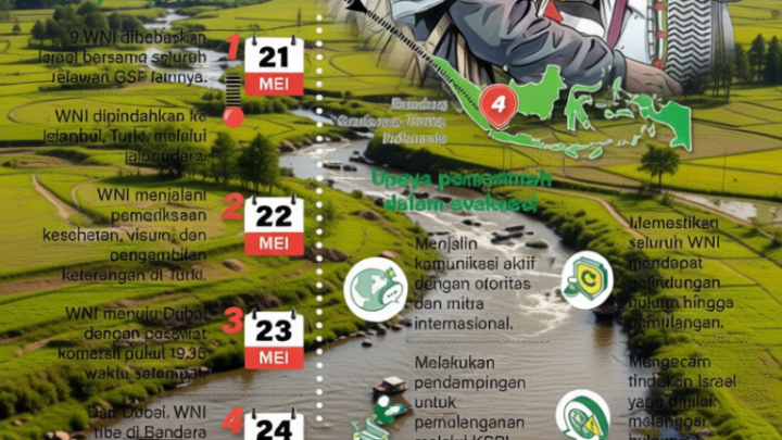 Latest Facts: 9 WNI ditahan Israel tiba di Indonesia