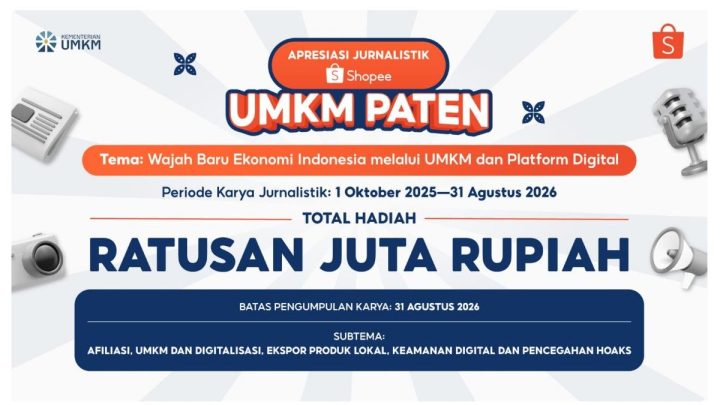 New Policy: Shopee buka kompetisi jurnalistik UMKM Paten 2026