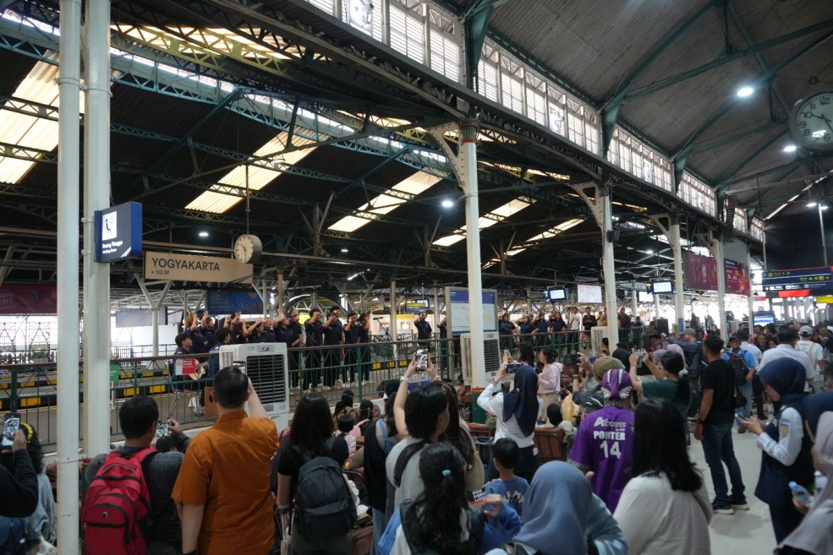 KAI Daop 6 Yogyakarta layani 342.195 penumpang selama libur panjang