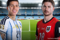 Susunan pemain Argentina vs Austria