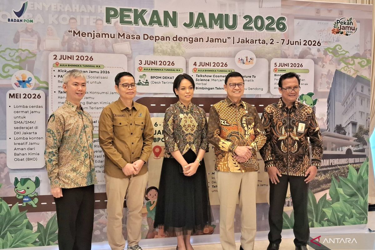 Nilai ekonomi jamu tembus Rp1,2 triliun – BPOM dorong inovasi herbal