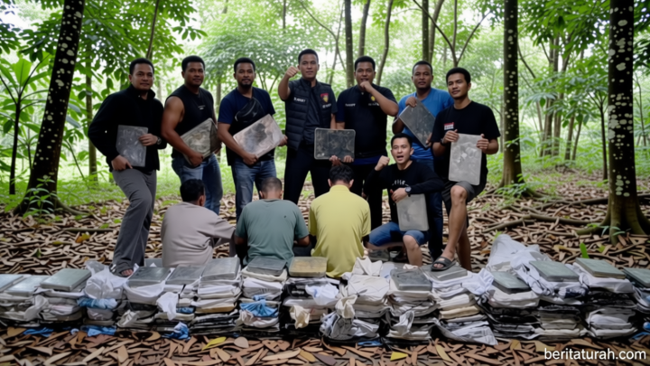 Polda Babel gagalkan penyelundupan 231 keping balok timah ilegal