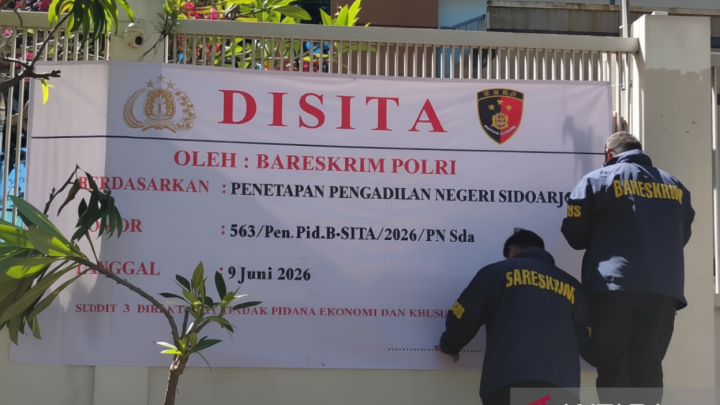 Bareskrim sita fasilitas PT SJU terkait tindak pidana tambang ilegal