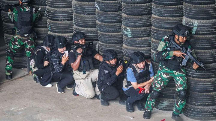 Pembekalan bagi jurnalis saat meliput di daerah konflik