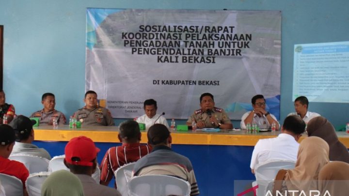 Latest Program: Sebanyak 1.847 bidang tanah terdampak kegiatan normalisasi Kali Bekasi