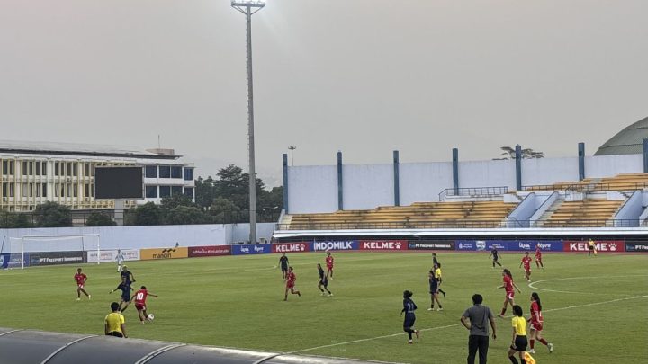 Timnas putri Indonesia ditahan imbang Kamboja 1-1
