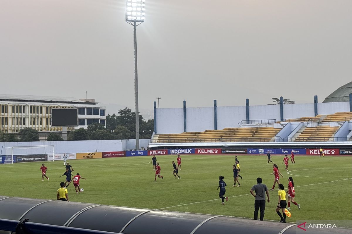 Timnas putri Indonesia ditahan imbang Kamboja 1-1